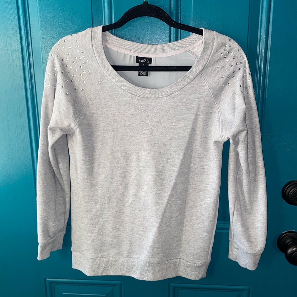 Deb rhinestone sweatshirt